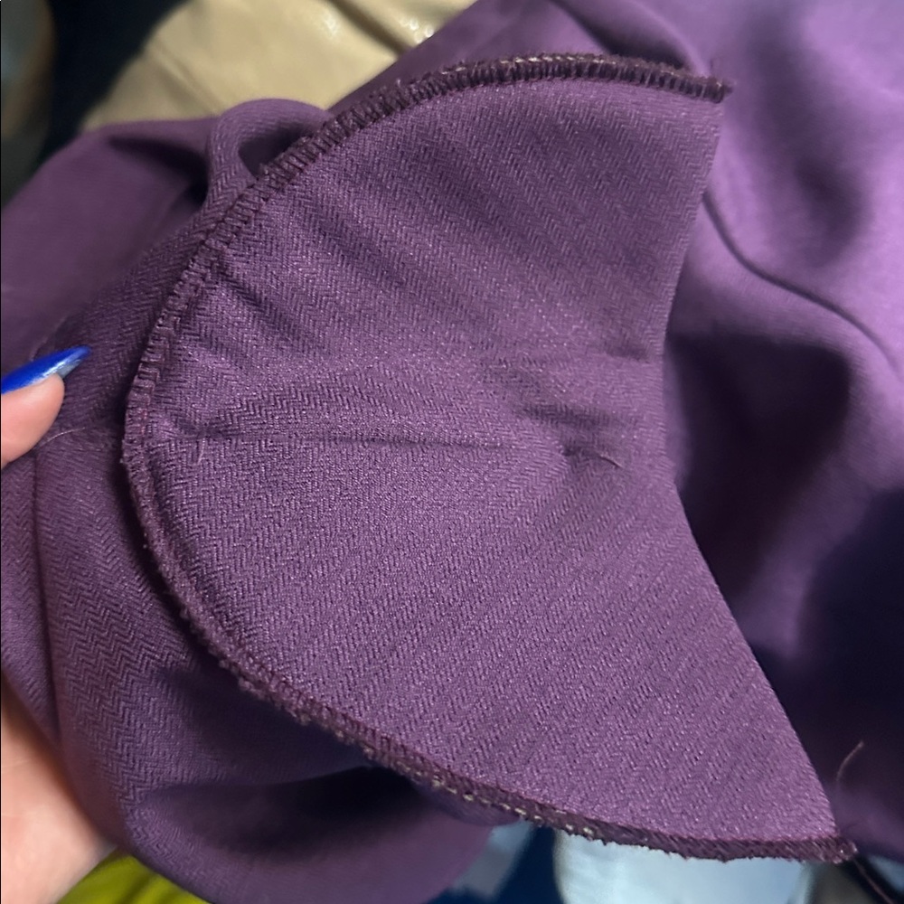 Vintage Women's Deep Purple Pantsuit - Picture 14 of 14